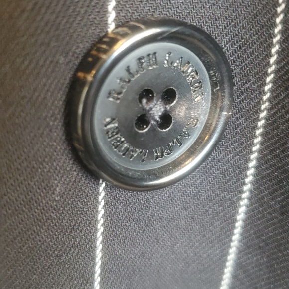 Ralph Lauren Purple Label pinstriped 3 pc suit - Picture 2 of 9